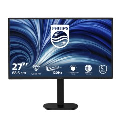 Philips 27B2N3500 27" IPS 2K 2560 x 1440 Monitor - Stunning Clarity, 120Hz Refresh Rate, HDMI & DisplayPort Ready - Elevate Your